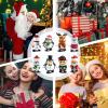 Christmas Wind Up Toys - 8 Pieces Fun Jumping and Walking Mini Holiday Toys, Small Mechanical Christmas Decorations for Kids Boys Girls Family Friends Children Youth Teens, Home, Car, Party view 3