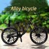 Generisch Finger Bicycle Model, 1:10 Mountain Bike Model Toy, Finger Mountain Bike Model Ornaments, Miniature Fingers Bike, Mini Bend Bicycle Models view 4