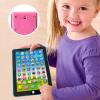 Learning Tablet Kids, Interactive Touch PadTodler, ToddlerEducational Touchscreen Toy, Early Development Electronic Toy, Montessoris Learning Toys, Musical Learnings Tablet for Home School Nursery view 2