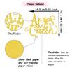 Aries Queen Cake Topper - Aries Birthday Decorations - February March Birthday Decorations Gold view 2