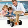 Solar Robot Kit - STEM Car Building Learning Toys, Lunar Rover Science Experiment Set for Kids, Boys, Girls, Beginners, Classroom, Home, Travel, Homeschool, and Birthday Fun view 4