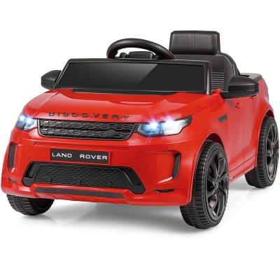 Costzon Ride on Car, Licensed Land Rover Discovery Sport Electric Vehicle, 12V Kids Car with Parent Remote Control, Music, Horn, Song, Gift for Aged 3+ (Red, 38 x 24 x 17(L x W x H))