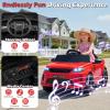 Costzon Ride on Car, Licensed Land Rover Discovery Sport Electric Vehicle, 12V Kids Car with Parent Remote Control, Music, Horn, Song, Gift for Aged 3+ (Red, 38 x 24 x 17(L x W x H)) view 4