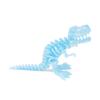 3D Printed Dinosaur 3-d Printed Stuff Tyrannosaurus Rex Skeleton Articulated for Home Office Executive Desk Decoration Surprise Fantasy Gifts-Crystal Blue||15cm/5.9in view 1