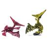 3D Printer Toys 3D Printed Toy Skeleton Pterosaur Articulated for Stress Relief Home Office Decompression Decor Executive Desk Toys-Blue Green||18cm/7.1in view 3