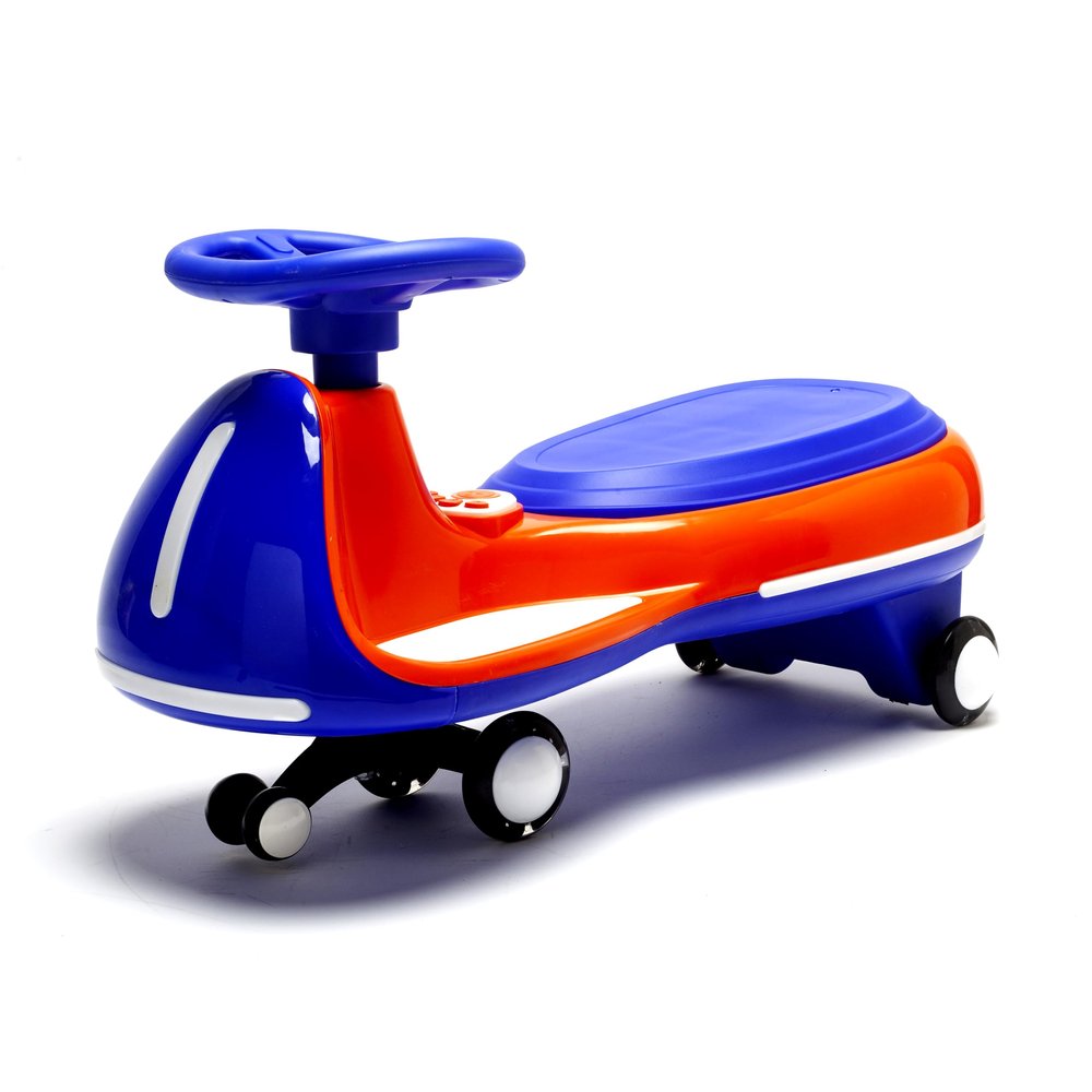 12V Kids Electric Twist Car - Rechargeable Dual Drive, One-Key Start, Early Education Stories & Songs, Indoor Outdoor LED Controllable Ages 3-8