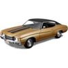 1971 Chevelle SS 454 Sport Gold Metallic with Black Top and Black Stripes Special Edition 1/18 Diecast Model Car 31890GLD view 2