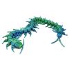 3D Toys 3D Printed Animal Centipede Articulated for Stress Relief Prank Home Office Decompression Decor Executive Desk Toys-Blue Green view 1