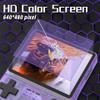 R40S PRO Handheld Game Console30000 in 1 3.5 inch IPS Screen Mini Retro Console 3800mAh Portable Pocket Arcade 12+ Mainstream Emulator 256G TF Card Transparent (Orange) view 3