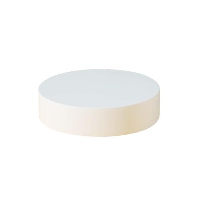 LOUBOL Acrylic Round Cylinder Display Block Stand For Figurines Dolls Diameter 5cm 2-10cm Heights(Height 2cm)(Height 2cm)