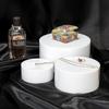 LOUBOL Acrylic Round Cylinder Display Block Stand For Figurines Dolls Diameter 5cm 2-10cm Heights(Height 2cm)(Height 2cm) view 4