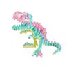 3D Printed Dinosaur 3-d Printed Toys Tyrannosaurus Rex Skeleton Articulated for Home Office Executive Desk Decoration Surprise Fantasy Gifts-White||15cm/5.9in view 2