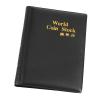 Mtlavishness New 120 Pockets 10 Pages World Storage Folder Album Money Collecting Holder Book Blue (Black) view 3