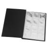 Mtlavishness New 120 Pockets 10 Pages World Storage Folder Album Money Collecting Holder Book Blue (Black) view 4