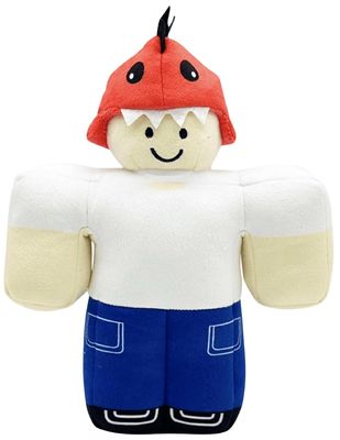 99 Nights in The Forest Plush Toys, 9 Inch 99 Night in The Forest Red Hat Dinokid The Deer Monster Stuffed Animals Plushies, Collectible Stuffed Toy for Fans and Kids Christmas Birthday Gift (Dinokid)