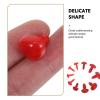 ibasenice 125pcs Plastic Safety Nose: Plastic Safety Nose with Washer for Crochet Stuffed Animals - Triangle Animal Button for Plush Bear Bunny Cat and Dog view 3