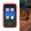 Kids Smart Phone Toy, Toddler Learning Cell Phone with 2.8in IPS Touchscreen, Dual Camera 48MP 1080P MP3 Player for Boys Girls Above 3 Years Old, ABS Material with Flashlight Timer view 4