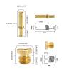 19-piece/set Carb Main Nozzle Intermediate Easy Assemble Brass Compatible-for EVO- V-Twin Motorcycles Intermediate Easy Assemble Brass Compatible- For Super -B/-E/-G EVO- view 4