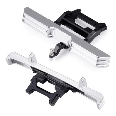 RC Bumper for TRX4M 1/18 RC Crawler Car Upgrade Parts Aluminum Alloy Front Rear Bumper Accessories(Front and Rear)