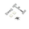 RC Models Parts For MN For D90 For MN-90 For MN99S For 1/12 RC Car Upgrade Parts Metal Pull Rod Stee Link Rod Pull Rod Base Servo Bracket Set view 3