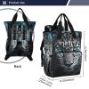 Bolaz Diaper Bag Backpack Tote Multifunction Baby Nappy Changing Bags Cheetah Leopard 3 Large with Stroller Straps Travel view 3