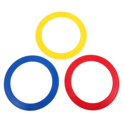 Beaupretty 3pcs Acrobatic Hand Tossing Rings Circus Juggling Props Lightweight Balance for Smooth Throws and Catches Versatile Circus and Acrobatic Performance Accessories