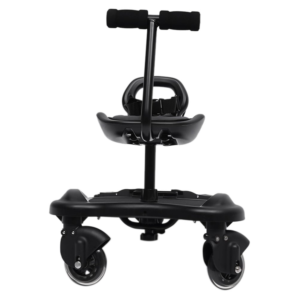 2-in-1 Stroller Board Glider Child Board w/Saddle Seat for Pushchair Buggy