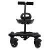 2-in-1 Stroller Board Glider Child Board w/Saddle Seat for Pushchair Buggy view 1