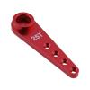 23T/24T/25T Metal Steering Servo Arm Extension Horn 37mm 1/10 RC Car Boat for Futaba for Wltoys SCX01 RC Cars Crawler Parts confident(25T red) view 1