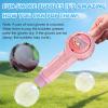 Fog Bubble Machine,Elastic Smoke Bubble Machine,Rechargeable Automatic Smoke Bubble Maker,Colorful Lights & Music,Magic Fog Bubble Wand Summer Christmas Birthday (A-Pink) view 3