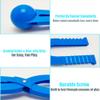 5 Pack Snowball Maker - Snowball Fight Set Snow Ball Clips Outdoor Winter Toys - Snow Toys & Beach Toys for Kids view 2