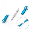 Bloepum 12Pcs Adjustable Metal Linkage Pull Rod Front/Rear Servo Link for A949 A959 A969 A979 K929 RC Car view 4