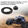 Hardened Steel 54T Spur Gear 1 Mod and 18T Motor Pinion Compatible with Traxxas 1/5 X-Maxx 1/7 XO-1 1/10 Maxx 1/10 E-REVO 2.0 VXL, Replace 6449 view 2