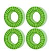 4PCS 2.2 Inch Rubber Insert Foam 125 X 45mm Compatible with 1 10 RC Crawler Car Wraith Upgrade Parts(Green 4pcs) view 1
