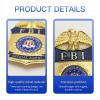 Cosplay Badge - Enameled Nickel-Brass with Catch ClosureElegant Gift Box.(Style6) view 4