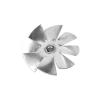 Small Axial Fan Aluminum High Temperature Cooling Fan Blade Metal Vane Small DIY Tools 70mm Diameter 6mm Shaft(4mm Shaft) view 3