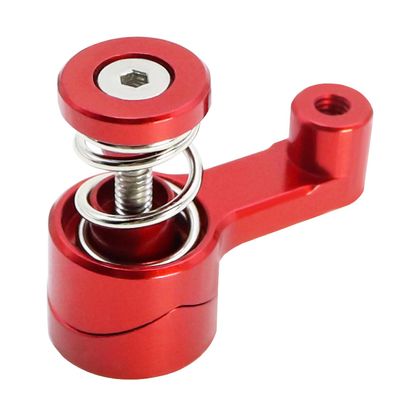 21T Aluminum Servo Saver Assembly Servo Arms Set for M-JX 14210 14209 14702B 14702C Monster Trucks RC Car Upgrade Part(Red)