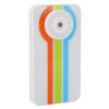 EVGATSAUTO Kids Toy Phone, 2.8 Inch Kids Smart Phone Camera Support 32GB Expansion with Power Cable, HD Dual Camera Touchscreen Lights Interactive Toy for Toddler Baby Boys Girls (White) view 3