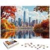 New York Puzzle 2000 Pieces, Landscape Puzzles for Adults 2000 Pieces, Wooden Puzzle for Adults, Jigsaw Puzzles with Exquisite Packaging Box, Challenging Game for Families, Gifts for Women/Men, -5067 view 1