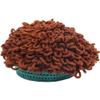 Vobumix Kids Curly Hair Wig Hat Soft Cotton Blend Stretchy Cap with Curly Wig Winter Hat for Holiday Celebrations view 1