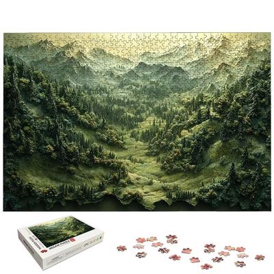 Puzzles for Adults 5000 Pieces, Forest Wooden Puzzles for Adults, Landscape Puzzle with Exquisite Packaging Box, Impossible Challenging Puzzle for Family/Friends, Home Decor, Gifts for Women, -5018