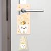 Wooden Tooth Fairy Door Hanger Sign with Keepsake Bottle Coins Pouch, Tooth Fairy Tooth Holder Encouraging Gift for Lost Teeth Boy Girl(Gold) view 2