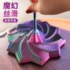 3 PCS--3D Printed Expanded Sensory Fidget Star with Handles 3D Printed Fractal Fidget Hexagon for Christmas Travel Office (Purple) view 4