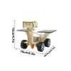 Solar Robot Kit STEM  Car Building Learning Toys, Lunar Rover Science Experiment Set with Solar Power Feature, Educational Toy for Kids, Boys, Girls, Beginners, Classroom, Home, Travel, Homeschool view 2