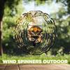 10-Inch Metal Wind Spinner Crab on Rocks 3D Marine Life Wind Spinner, Unique Metal Hanging Kinetic Wind Sculpture Ornament Gifts for Women Yard Art Garden Patio Lawn Indoor Outdoor Decor view 4