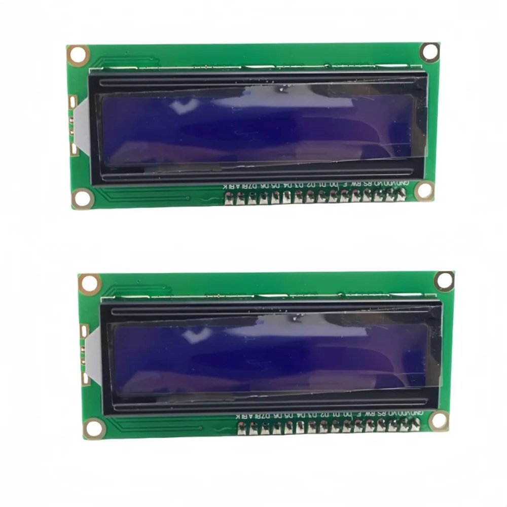 2pcs LCD1602 1602 LCD Module Blue Screen LCD Display IIC /I2C Interface 5V for arduino distintivo