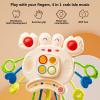 Fidget Toy,  Cute Early Education Fun, Sensory toysLightweight, Crab Design Promotes Exploration Flexibility | Sensory Toys, Lightweight toysWith Crab Design Fo view 4