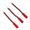POENVFPO 3Pcs Flexible PH2.0 to JST Plug Converter Safe and Reliable for AXIAL SCX24 1/24 Tracked Vehicle Upgrade Part view 3