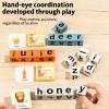 60pcs-Dice Word Game - The Ultimate Portable Party & Travel Game for Friends & Family (1-5 Players)(2pcs) view 4