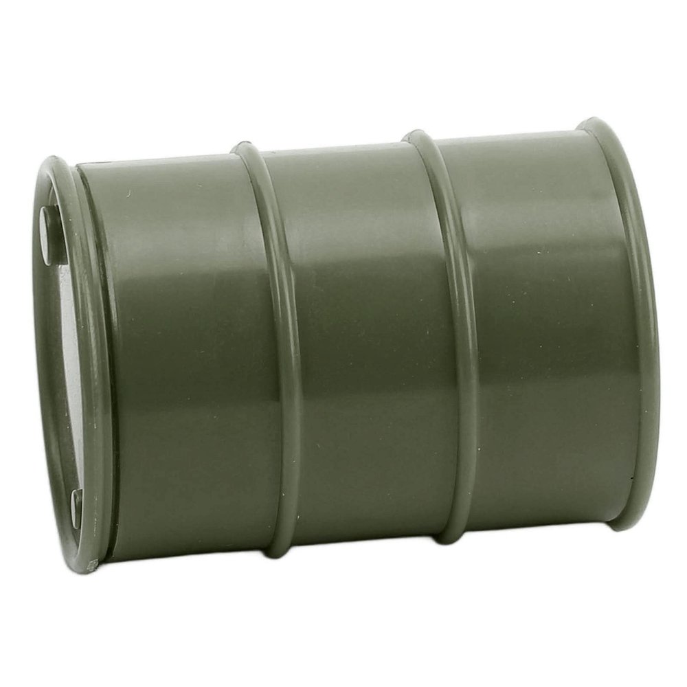 POENVFPO Precise RC Car Fuel Mini Decorative Environmental Friendly Safe Simulated Mini Fuel for SCX24, Perfect Decoration for 1/18 1/24 Scale RC Cars (Dark Green)